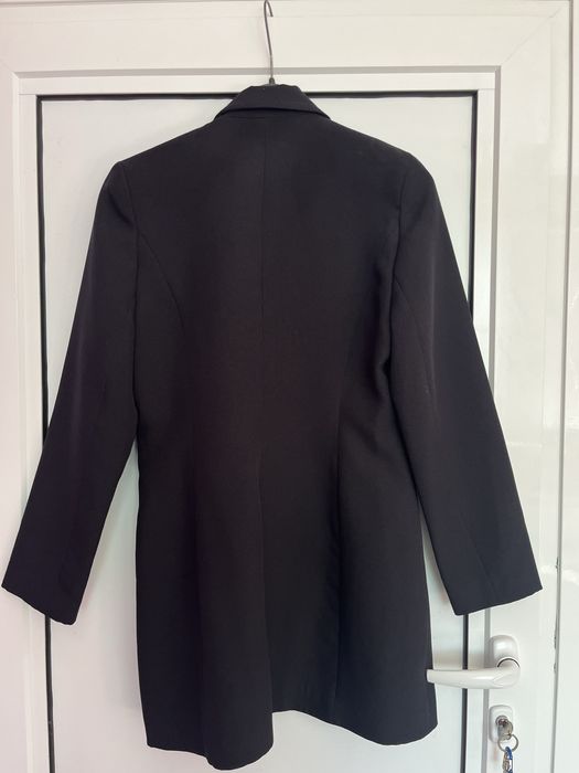 Черно сако, средна дължина S размер