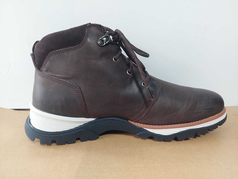 CLARKS Topton Mid-Естествена кожа(Като Нови)-№45