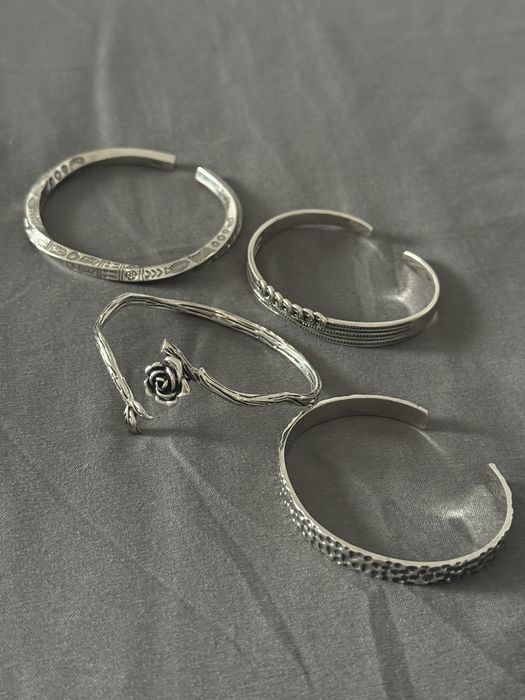 Set de 4 brațari  argint 925