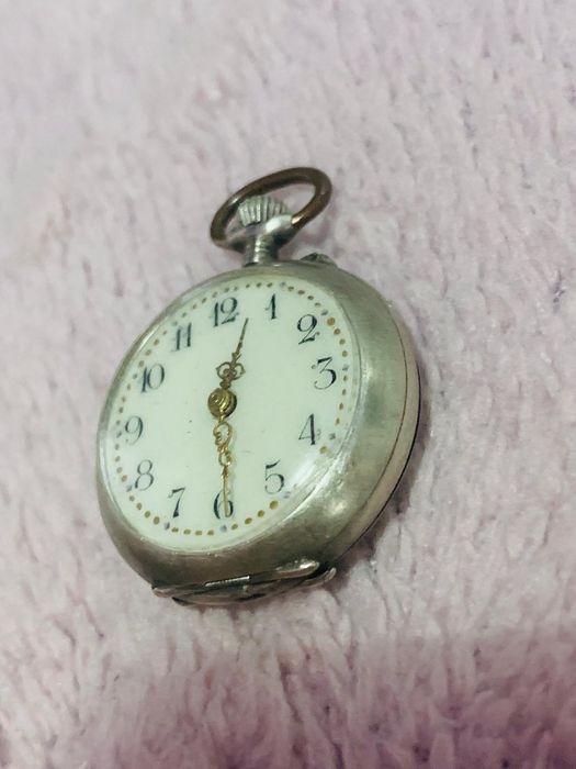 Ceas de buzunar antic Cylindre 10 Rubis – Piesă de colecție (cca. 1900)