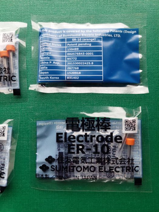 Sumitomo 72c 71c etc electrozi aparat sudura fibra optica
