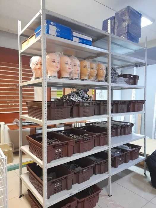 Стеллаж складской металический для хранения различных грузов до 2200кг