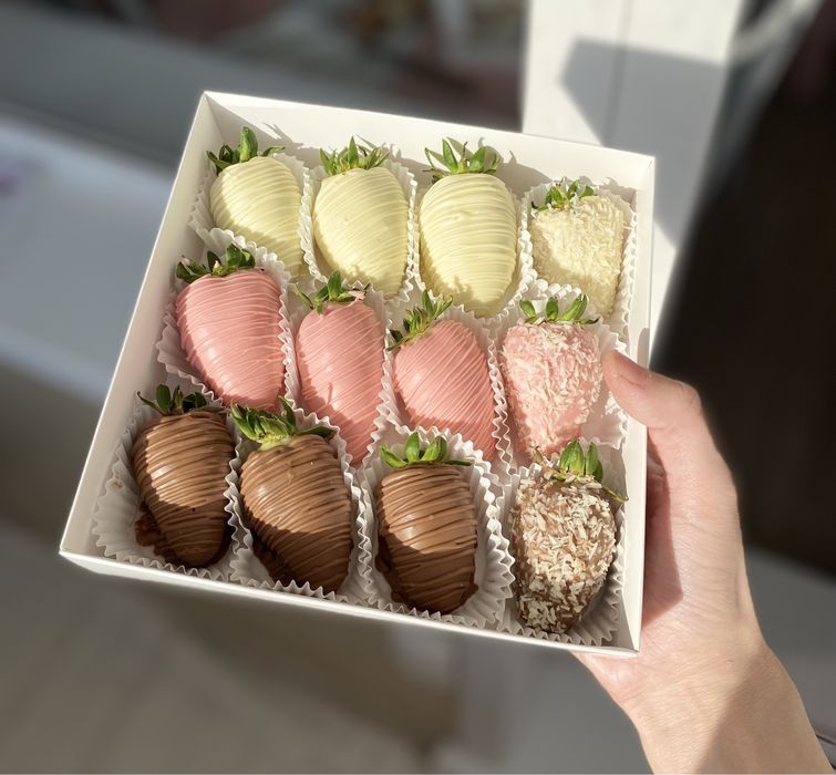 Клубника в шоколаде callebaut