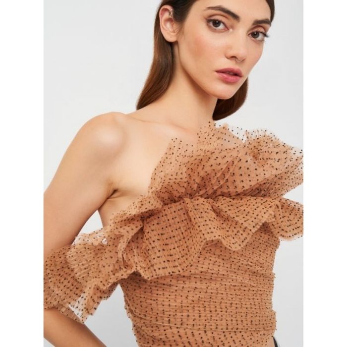 Топ от тюл ZARA.
