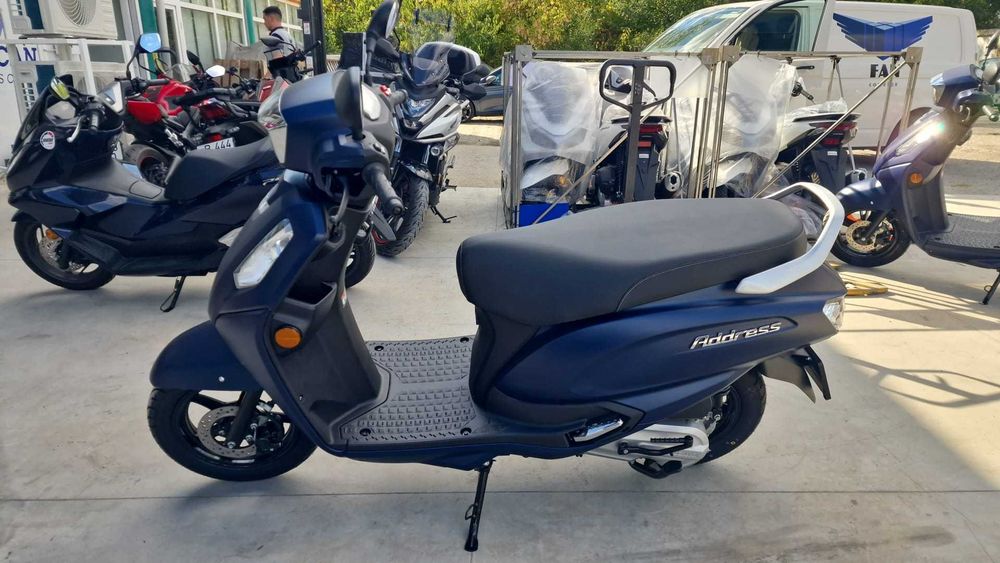 Închiriez Scutere NOI Suzuki Address 125cc (0 km) – FĂRĂ GARANȚIE – 300 Lei/Săpt – Livrări Glovo/Bolt/Tazz