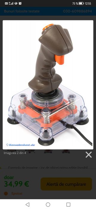 Jucarie pentru pilotat avioane Logitech WingMan