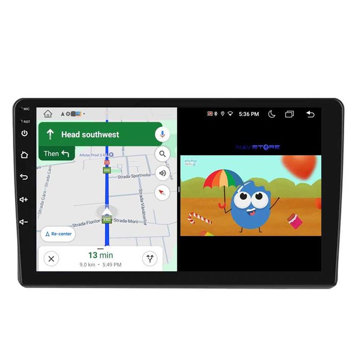 Navigatie Android Dedicata Toyota Land Cruiser (1998-2002), Carplay