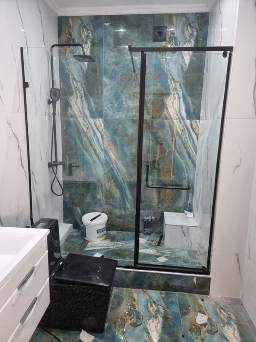 Стеклянные перегородки душевые кабины душ кабина шторки для ванна