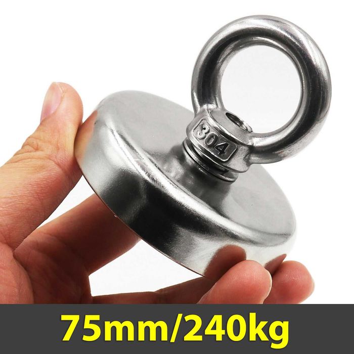 МАГНИТИ Неодимови, магнит, до 650кг Magnet fishing, магнитен риболов