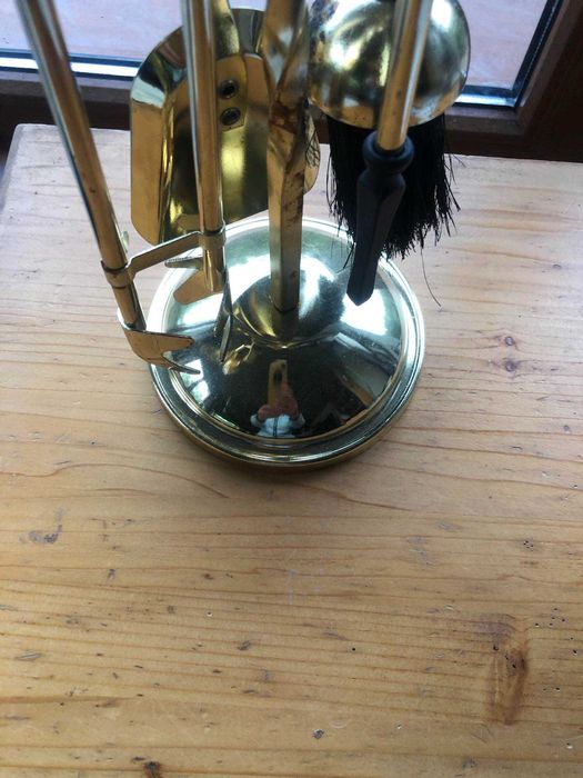 Комплект за почистване на камина - стойка и 4 части