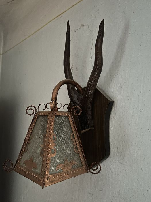 Candelabru din coarne de cerb