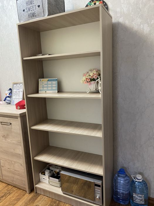 Стеллаж цвет бежевый