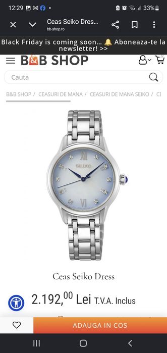 Seiko premier dama