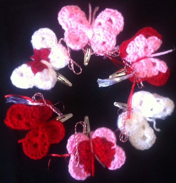 SUPEROFERTA! martisoare bentite, bratari, clame, elastice par handmade