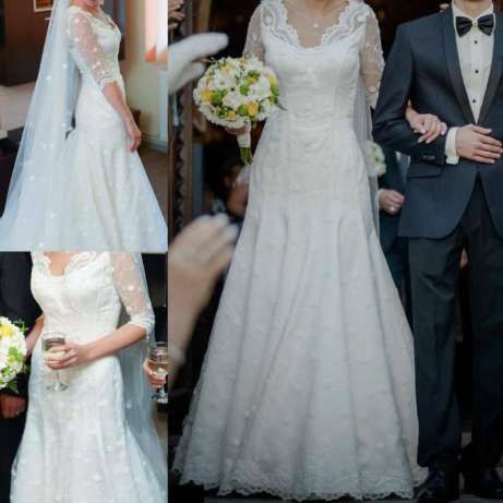 Rochie de mireasa sirena - inspirata Pronovias