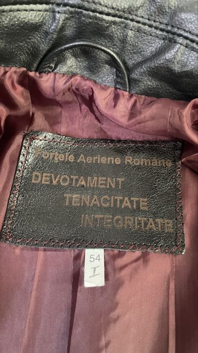 Geaca piele Fortele aeriene Romane