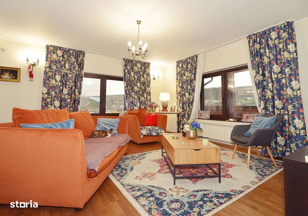 Proprietate cu panorama deschisa, constructie robusta | apus memorabil