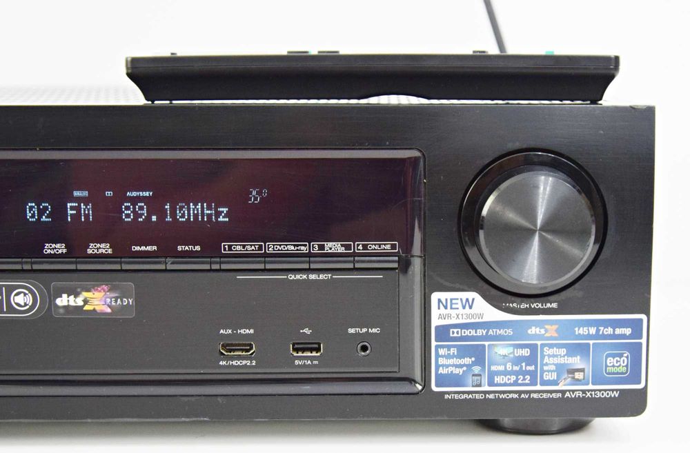 Amplificator 7.2 AVR-X 1100W, Bluetooth HDMI Wi-Fi