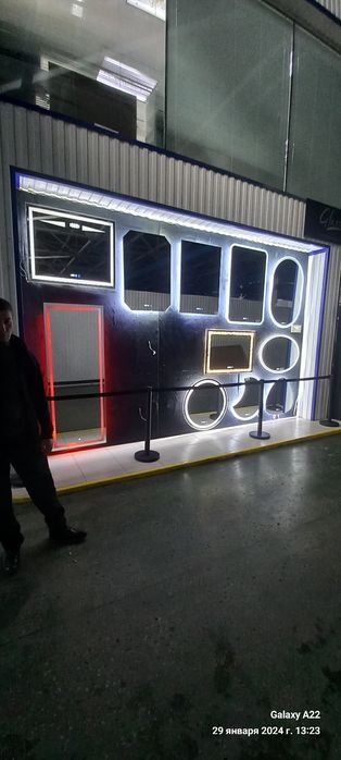 На заказ светильники с зеркала делаем и со стекла разное столы делаем