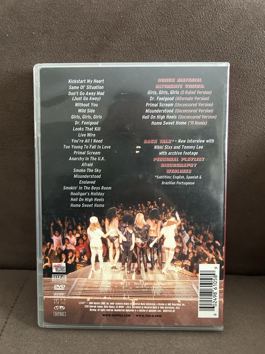 Motley Crue - Greatest Video Hits (DVD)