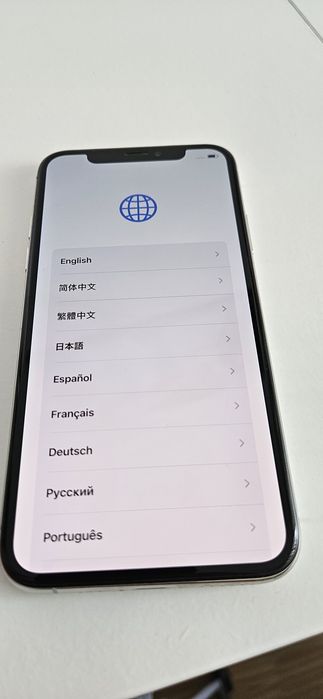 Iphone xs silver 64 gb