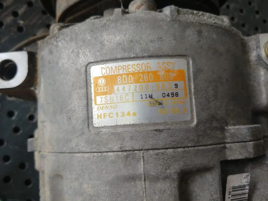 compresor clima ac 1.9 tdi  skoda superb vw passat b5 b6 8d0260808 447220-9639