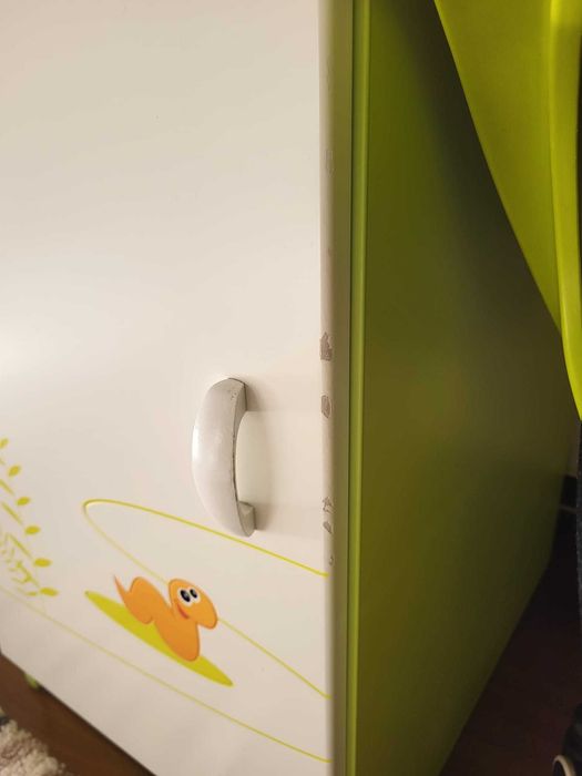 Birou (l=60cm,L=145cm, h=75cm) + scaun copii Mobexpert