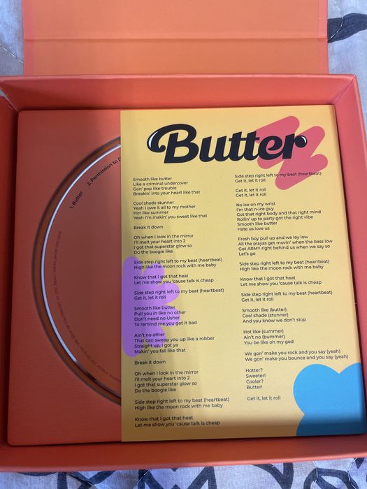 Bts butter оригинал