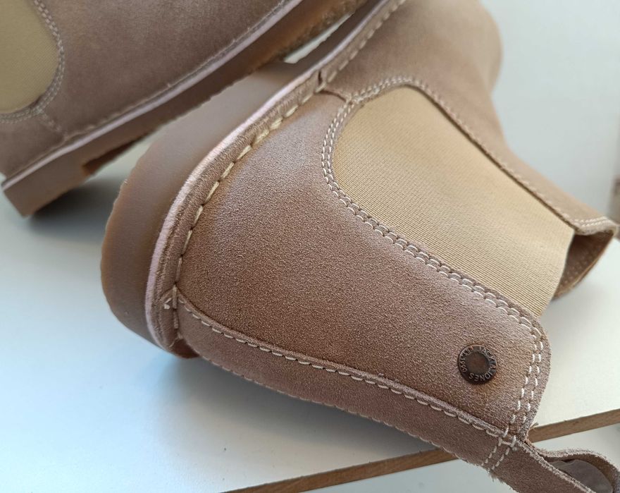 Ghete chelsea 44 plain toe Jack & Jones NOI piele naturala moale
