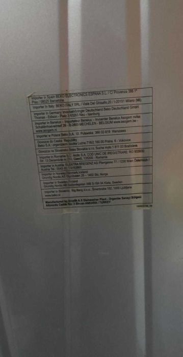 Съдомиялна Beko ProSmart Inverter (Инокс) – 60 см