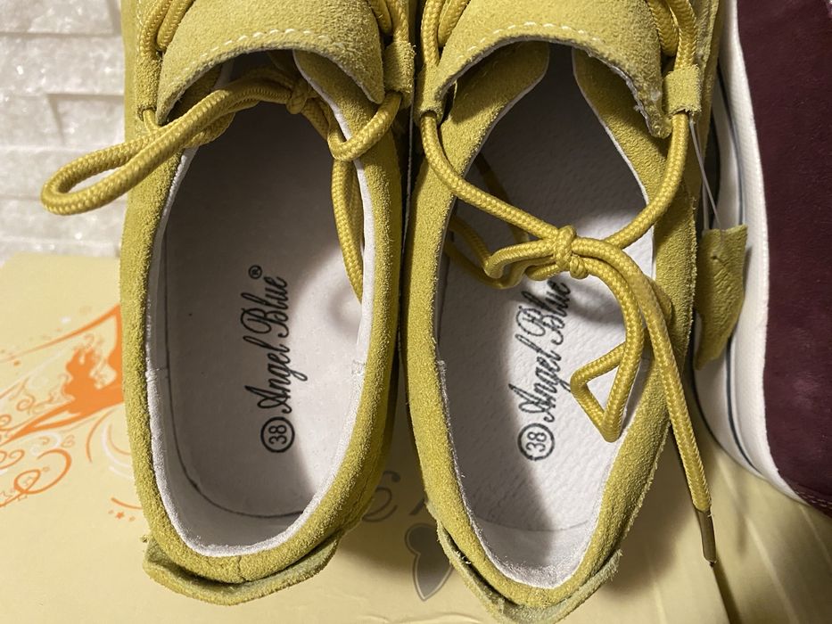 Pantofi casual dama piele naturala intoarsa