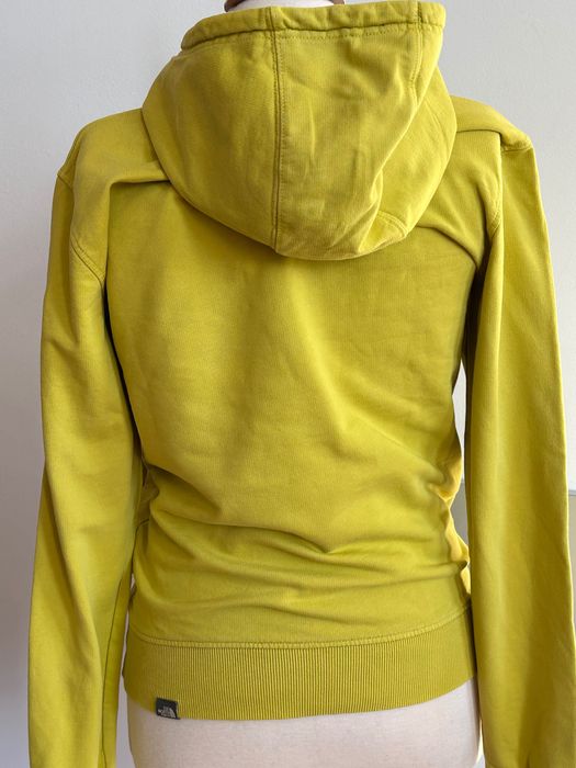 The North Face жълт памучен анорак