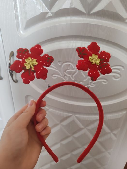 Новогодный ободок