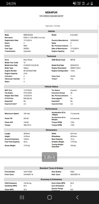 Vând Mercedes e class w212 AMG