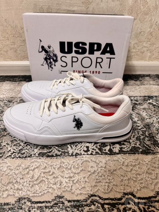 Белые кеды USPA Sport — идеальное сочетание стиля и комфорта!