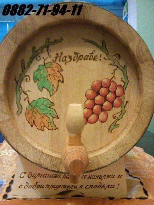 Бурета,бъчви,каци,качета,кашпи и др.