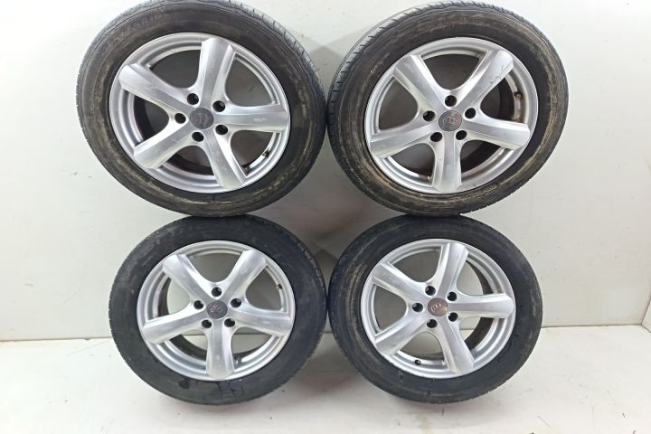 Set jante aliaj cu anvelope vara 205/55R16 Debica 7Jx16H2 ET40 5x112