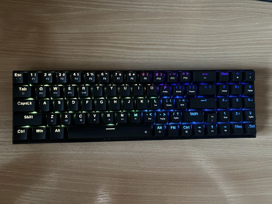 Механична геймърска клавиатура Redragon Zed Pro K627-KNS