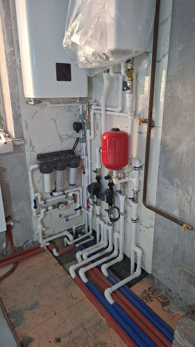 Сантехник, отопление, котёл, теплый пол, santexnik, otoplenya