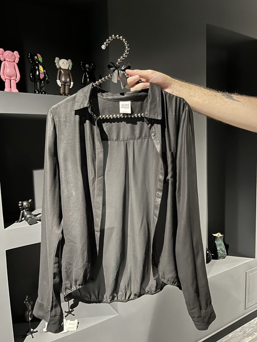 Черная рубашка женская