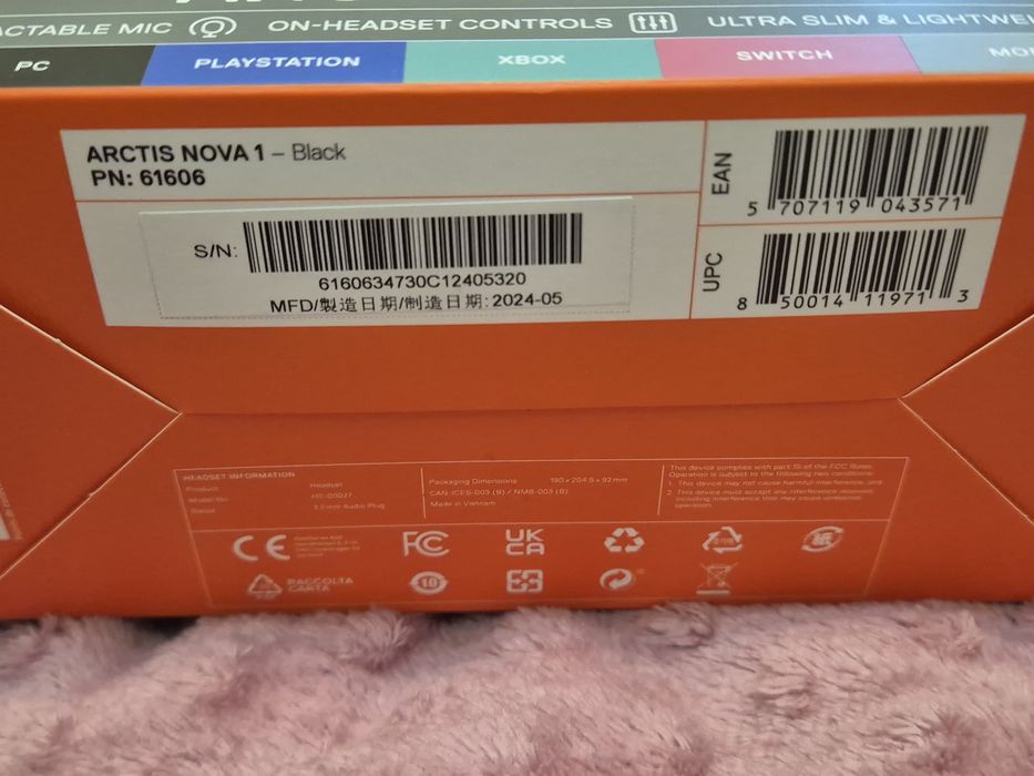 steelseries arctis nova 1 черный с гарантией