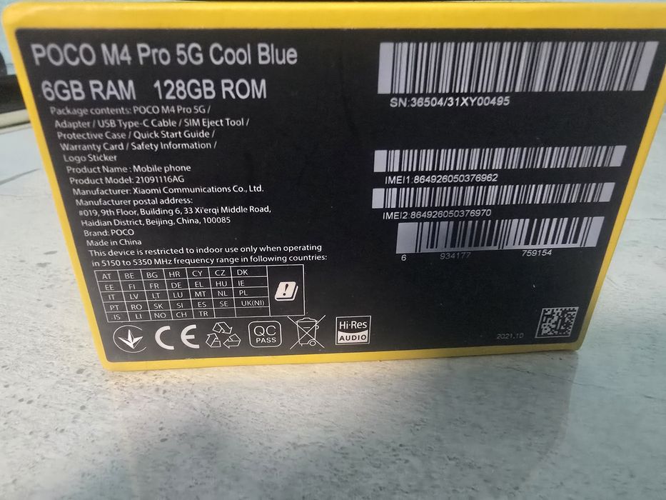 Poco M4 Pro 5G Cool Blue 6GB 128GB