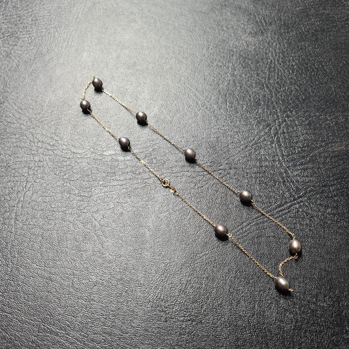 Цепочка Золотая с Жемчугом