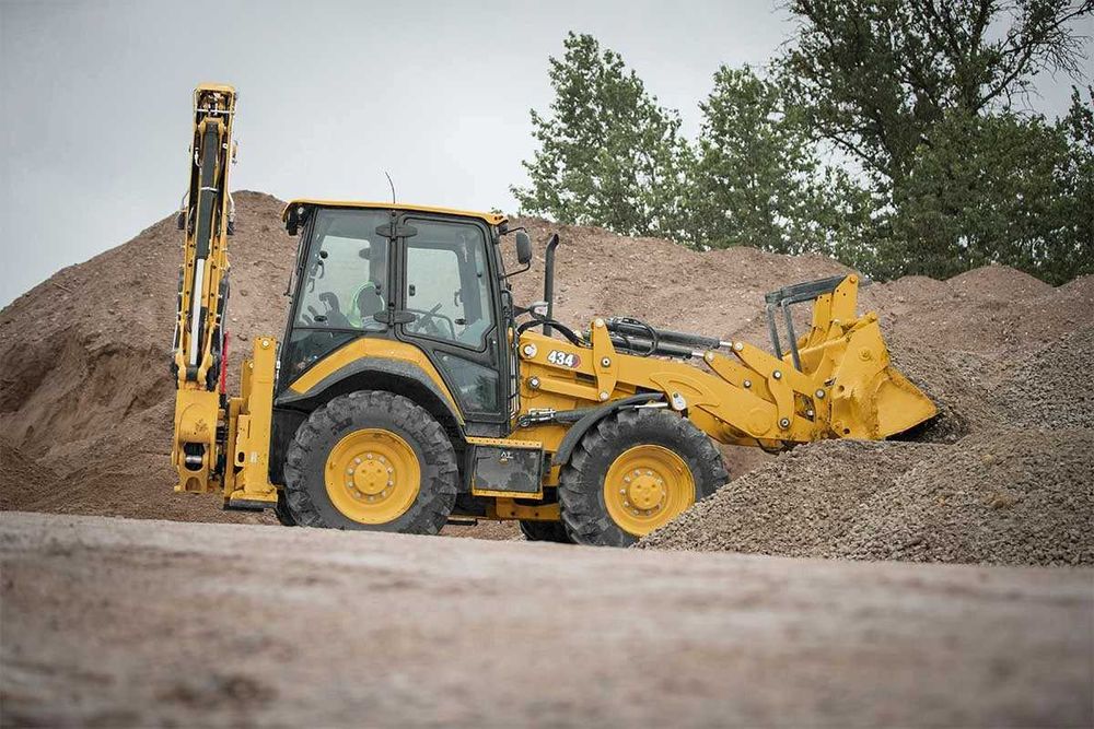 Экскаватор-погрузчик CAT 434 1,15/0,24 м³ халол насия фоизсиз