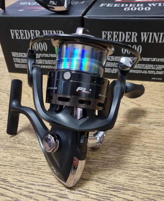 Set 3 Mulinete FL Feeder Wind 6000 9+ 1 Rulmenti