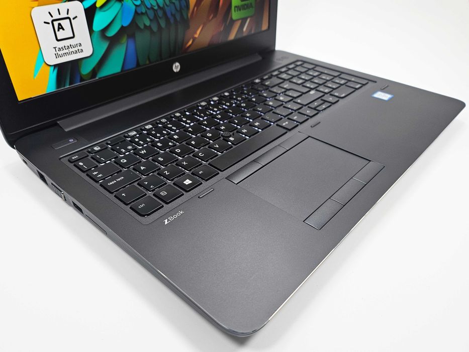 Laptop HP ZBOOK 15 G3 i7 16 gb 256 SSD Gaming Nvidia Garantie 12 luni