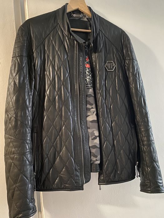 Мъжко кожено яке Philipp Plein