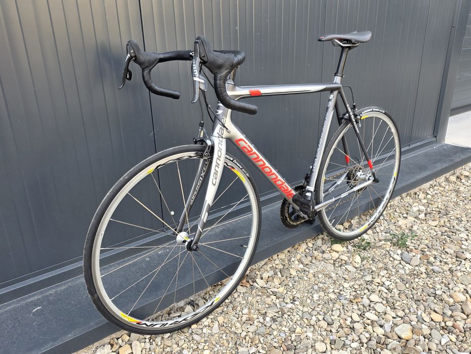 Cursiera Cannondale Supersix EVO carbon roti Mavic 28" 700x23c Michelin bicicleta