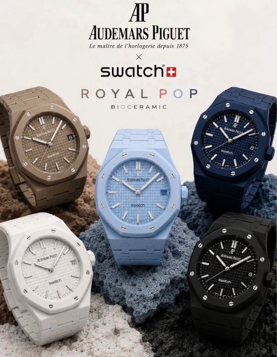 Audemars Piguet x Swatch ‘Royal Pop