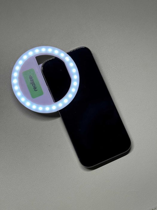 Ring light LED pentru telefon – nou, 3 trepte intensitate